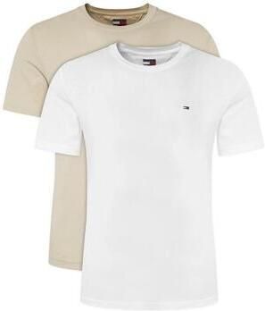 Tommy Jeans slim fit T-shirt set van puur katoen in set van 2