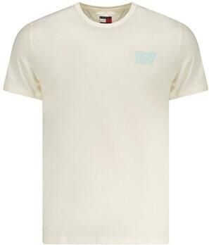 Tommy Jeans Regular fit T-shirt van puur katoen met labelopschrift