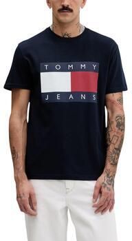 Tommy Jeans Relaxed fit T-shirt van puur katoen met logoprint - Foto 9