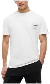 Tommy Jeans regular fit T-shirt van puur katoen met rugprint - Foto 3