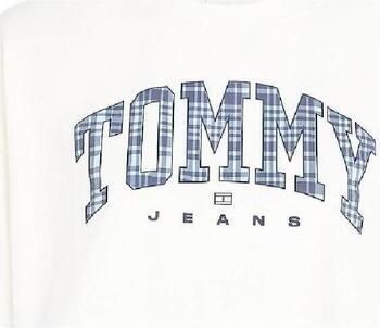 Tommy Hilfiger Casual Cropped T-shirt met Kenmerkend Logo White Dames - Foto 4