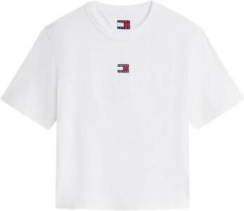 TOMMY JEANS Dames Tops & T-shirts Tjw Bxy Badge Tee Ext Gebroken Wit - Foto 5