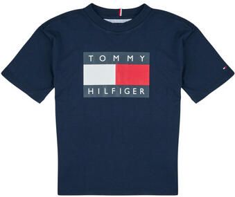 Tommy Hilfiger T-shirt Korte Mouw HERITAGE PRINTED FLAG T-SHIRT