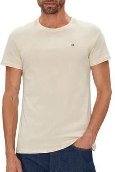 TOMMY JEANS T-shirt TJM ESSENTIAL SOLID TEE met ronde hals en subtiele logo-vlag - Foto 6