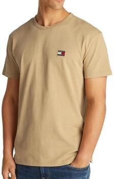 TOMMY JEANS Heren Polo's & T-shirts Tjm Reg Badge Tee Ext Beige - Foto 6