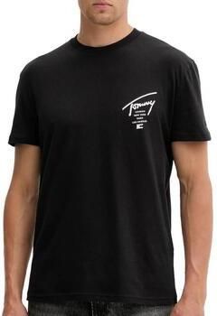 TOMMY JEANS T-shirt TJM SIGN CITY TEE EXT Ronde hals regular fit grote rugprint - Foto 6