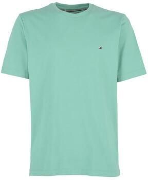 TOMMY JEANS T-shirt TJM ESSENTIAL SOLID TEE met ronde hals en subtiele logo-vlag - Foto 6