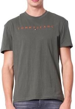 TOMMY JEANS T-shirt TJM REG LINEAR LOGO TEE EXT - Foto 5