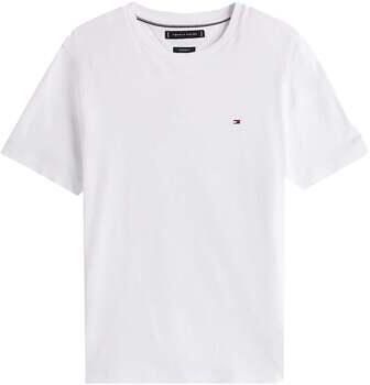 Tommy Hilfiger Interlock Gebreide Geribbelde Kraag T-Shirt White Heren - Foto 8