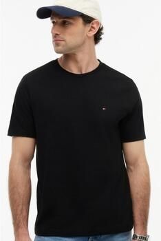 Tommy Hilfiger T-shirt ESSENTIAL REG FIT SOLID TEE met borduursel en ronde hals - Foto 14