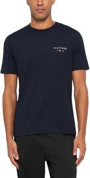 TOMMY HILFIGER Heren Polo's & T-shirts Brand Love Small Hilfiger Tee Donkerblauw - Foto 5