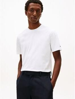 Tommy Hilfiger T-shirt Korte Mouw MW0MW41860 ESSENTIAL TEE-YBS WHITE
