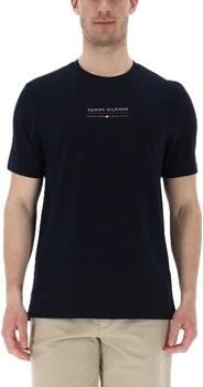 TOMMY HILFIGER Heren Polo's & T-shirts Brand Love Lockup Tee Donkerblauw - Foto 9