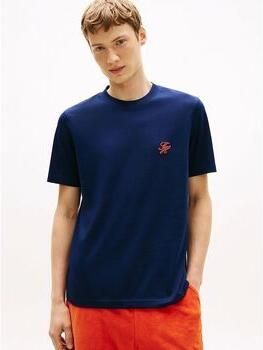 Tommy Hilfiger T-shirt Korte Mouw MW0MW43066-DCC CARBON NAVY