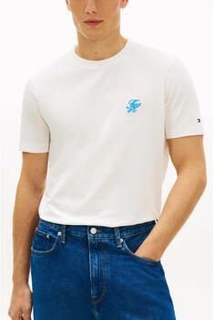 Tommy Hilfiger regular fit T-shirt van puur katoen - Foto 3