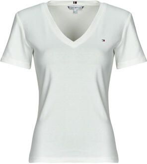 Tommy Hilfiger Slim fit T-shirt met logostitching model 'CODY' - Foto 14