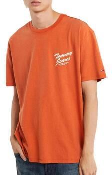 Tommy Jeans Regular fit T-shirt van puur katoen