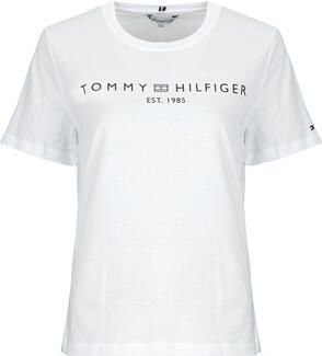 Tommy Hilfiger Shirt met korte mouwen REG CORP LOGO C-NK met logo en borduursel - Foto 17