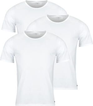 Tommy Hilfiger slim fit T-shirt set van katoenmix in set van 3 - Foto 3