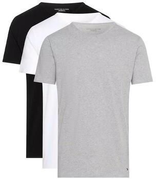 Tommy Hilfiger Stretch Crewneck Shirts Heren (3-pack) - Foto 4