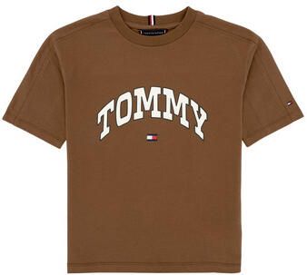 Tommy Hilfiger T-shirt Korte Mouw VARSITY RAISED PRINT TEE SS