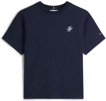 Tommy Hilfiger regular fit T-shirt van katoenmix - Foto 3