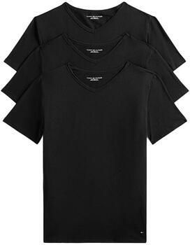 Tommy Hilfiger T-shirt met afgeronde V-hals in een set van 3 stuks