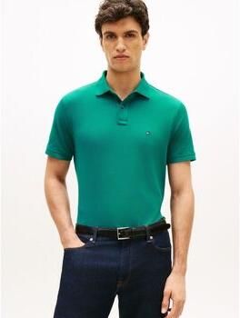 Tommy Hilfiger T-shirt MW0MW17770 RBT REG POLO-L70 DEEP OCEAN - Foto 6