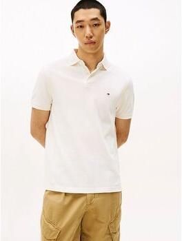 Tommy Hilfiger T-shirt MW0MW17770 RBT REG POLO-Z00 IVORY PETAL