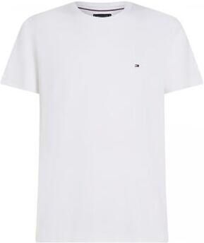 Tommy Hilfiger Interlock Gebreide Geribbelde Kraag T-Shirt White Heren - Foto 9