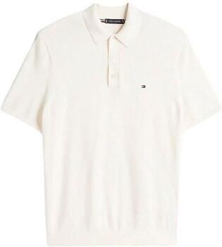Tommy Hilfiger T-shirt MW0MW38465 INTERLOCK PLACKET-YBR WHITE