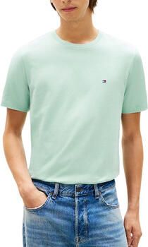 TOMMY HILFIGER Heren Polo's & T-shirts Ess Seasonal Reg Fit Solid Tee Mint - Foto 9