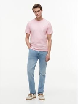 Tommy Hilfiger T-shirt Korte Mouw Reg Fit Crew Neck T-Shirt Pink Lily - Foto 5