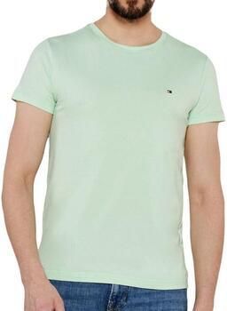 Tommy Hilfiger Slim Fit T-shirt van katoenmix - Foto 4