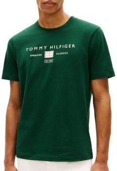 Tommy Hilfiger regular fit T-shirt van puur katoen