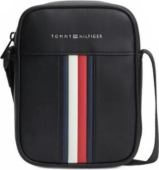 Tommy Hilfiger Schoudertas in leerlook model 'TH METRO MINI REPORTER' - Foto 4