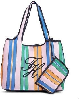 Tommy Hilfiger gestreepte shopper TH Summer multi - Foto 6