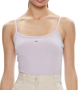 Tommy Jeans Top met verstelbare spaghettibandjes model 'ESSENTIAL'