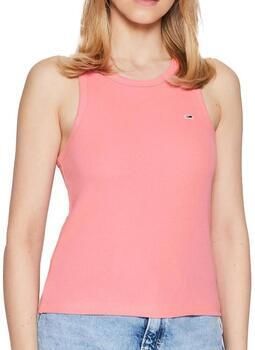 Tommy Jeans Roze Top Tjw Feminine Rib Tank Top - Foto 3