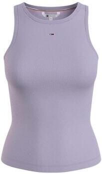 TOMMY JEANS Dames Tops & T-shirts Tjw Essential Rib Tank Lila