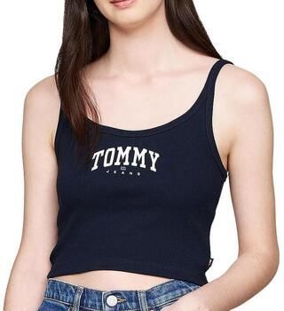 Tommy Jeans Korte top met logostitching