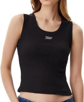TOMMY JEANS Tanktop TJW SLIM SCRIPT RIB TANK TOP