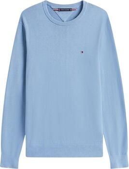 Tommy Hilfiger Trui met ronde hals ESSENTIAL COTTON CREW NECK 100% katoen crewneck regular fit premium mode