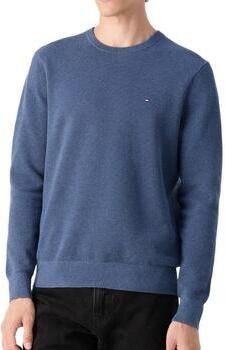 TOMMY HILFIGER Heren Truien & Vesten Pima Org Ctn Cashmere Crew Neck Donkerblauw - Foto 6