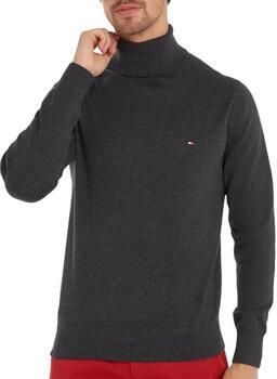 TOMMY HILFIGER Heren Truien & Vesten Pima Org Ctn Cashmere Roll Neck Donkergrijs - Foto 10