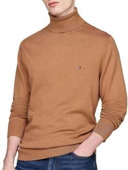 TOMMY HILFIGER Heren Truien & Vesten Pima Org Ctn Cashmere Roll Neck Camel - Foto 8