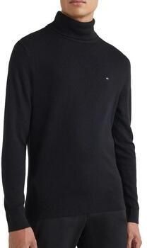 Tommy Hilfiger Zwarte Sweaters met Iconische Tape en Turtleneck Kraag Black Heren - Foto 16