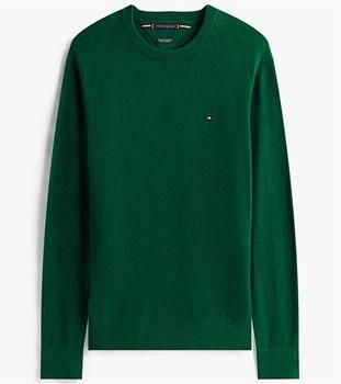 Tommy Hilfiger Regular fit gebreide pullover van een mix van katoen en kasjmier - Foto 2