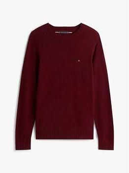 Tommy Hilfiger Trui MW0MW36535 LAMBSWOOL-XT2 DEEP BURGUNDY HEATHER