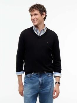 Tommy Hilfiger Regular fit pullover van een mix van katoen en kasjmier - Foto 10